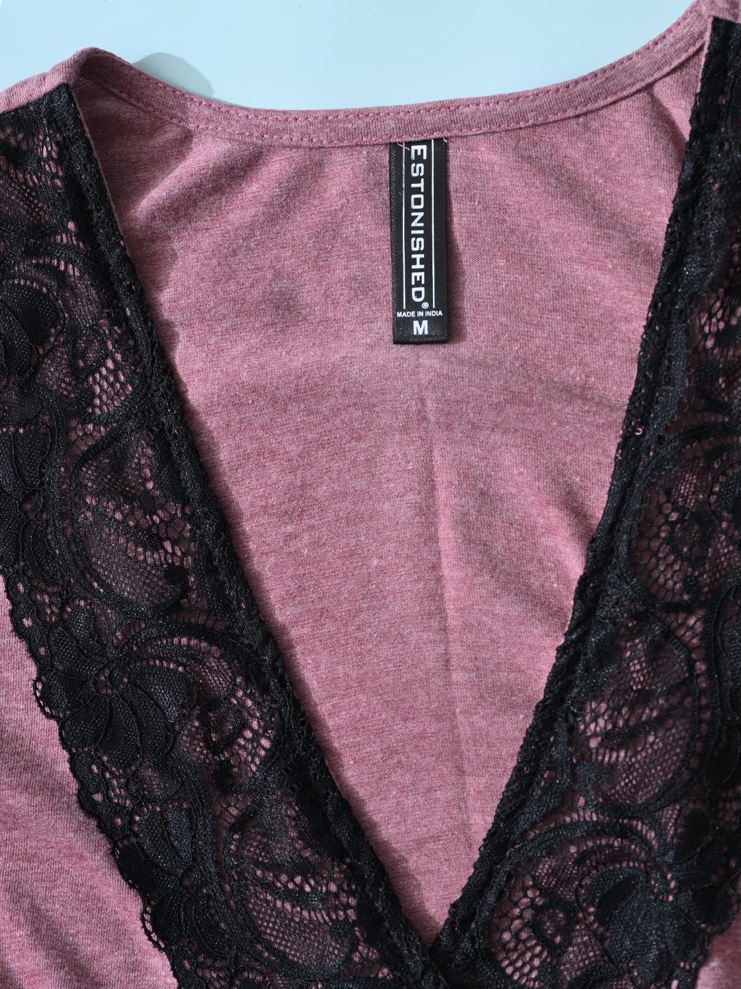 Elegant Lace Trim Jersey Nightwear Set for Women